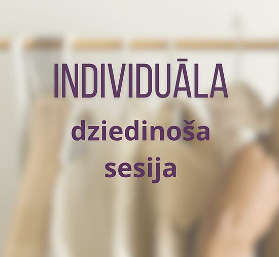 Individuāla dziedinoša sesija